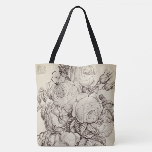Rozen & Rosebuds 03 Tote Bag (Achterkant)