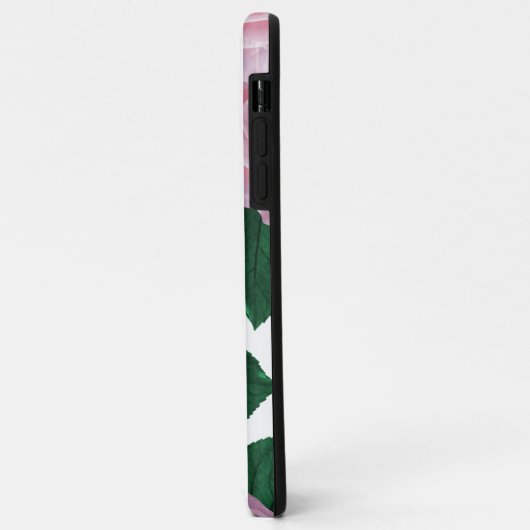 Rozen roze Case-Mate iPhone case (Achterkant/links)