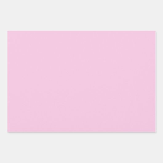 Rozen roze en blauwe Waterverf Inpakpapier Vel (Voorkant 3)