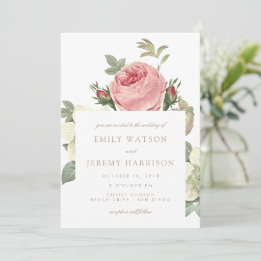  Rozen Roze en de Uitnodiging van het Witte Wuwen (Staand voorkant)