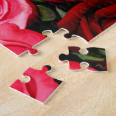 Rozen, roze en roodpuzzel legpuzzel (Zijkant)