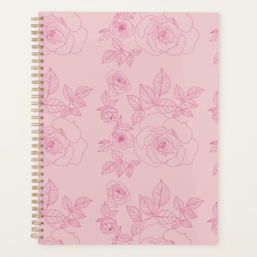 Rozen Roze Planner (Voorkant)