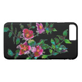 rozen, roze, rood, schilderij van waterverf - Case-Mate iPhone case (Achterkant (Horizontaal))