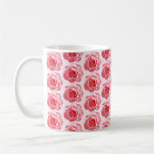 Rozen! Rozen! Rozen! - Delicate Roze Koffiemok (Links)