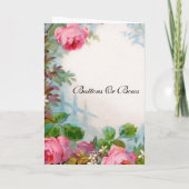 Rozen, Rozen, Rozen Kaart (Achterkant)