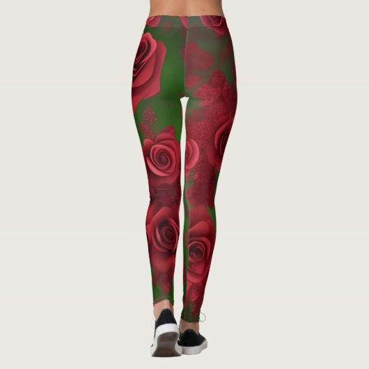 rozen, rozen van EJ Gold Leggings (Achterkant)