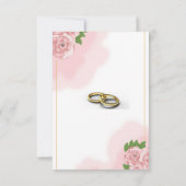 Rozen RSVP Kaartje (Achterkant)