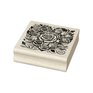 Rozen Rubberstempel