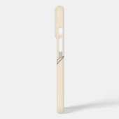 Rozen schets Case-Mate iPhone Case (Achterkant / Links)