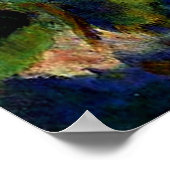 Rozen, schilderij van Pierre Renoir, Poster (Hoek)