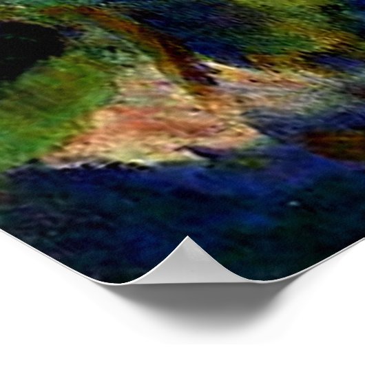 Rozen, schilderij van Pierre Renoir, Poster (Hoek)