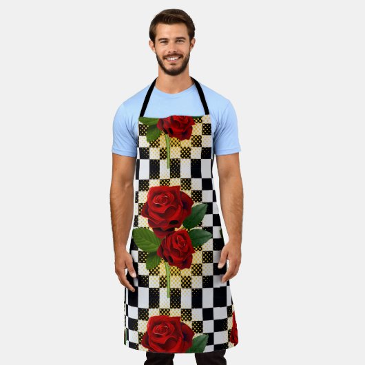 rozen schort (Gedragen)