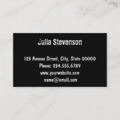  rozen, , shabbykic visitekaartje (Achterkant)