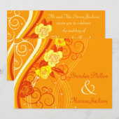 Rozen Sinaasappel Kaart (Voorkant / Achterkant)