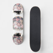 Rozen siradesign persoonlijk skateboard (Voorkant)