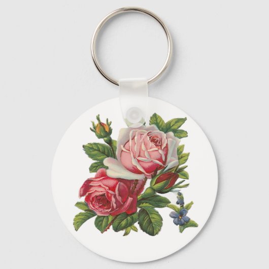  ROZEN SLEUTELHANGER (Voorkant)