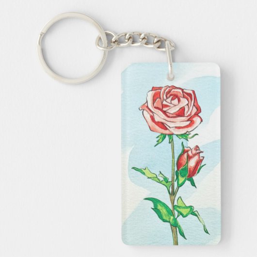 Rozen Sleutelhanger (Voorkant)