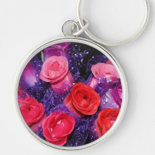 Rozen Sleutelhanger