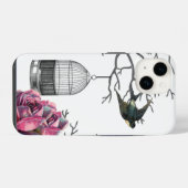 Rozen Slik Hoesje iPhone Hoesje (Achterkant horizontaal)