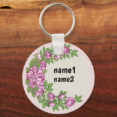 Rozen slinger sleutelhanger (Voorkant)