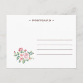  Rozen sparen de Datum Aankondigingskaart (Achterkant)