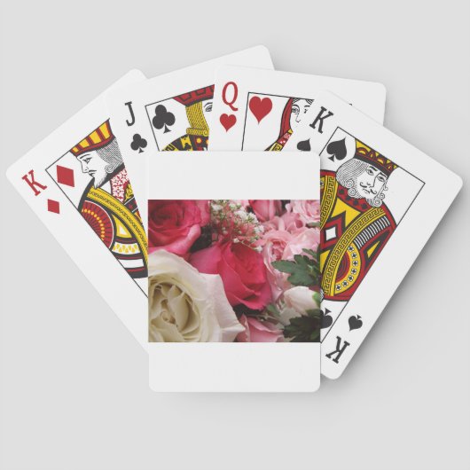 Rozen Speelkaarten (Achterkant)