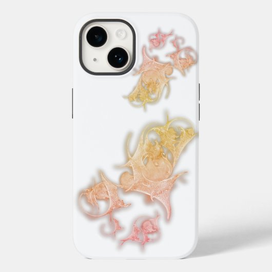 "Rozen Spirit", Apple iPhone 14 Hoesje (Achterkant)