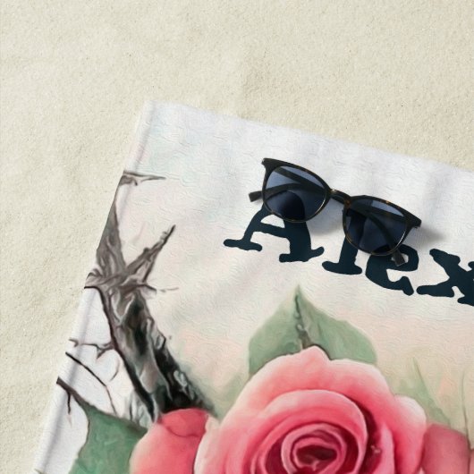 Rozen Strandlaken (In situ)