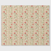 Rozen Stripe Charm Cadeaupapier (Vlak)