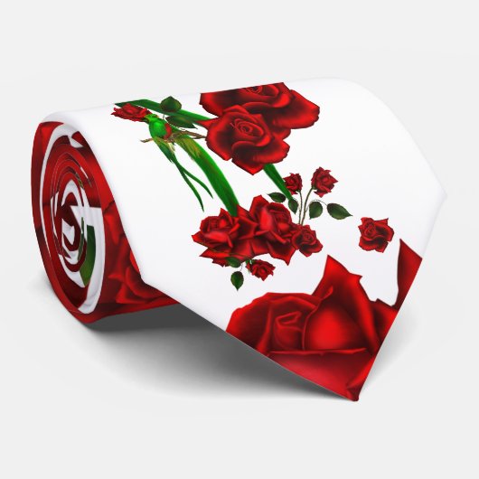 Rozen Stropdas (Opgerold)