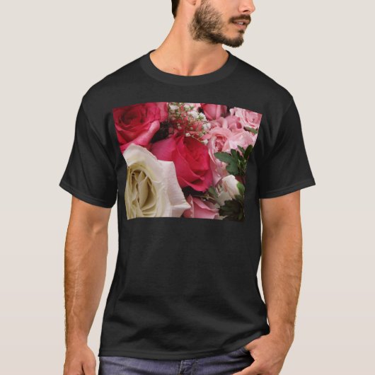 rozen t-shirt (Voorkant)