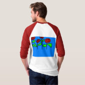 Rozen T-shirt (Achterkant volledig)