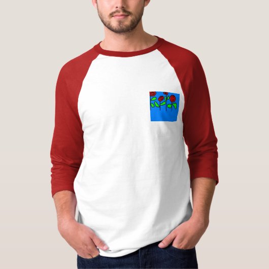 Rozen T-shirt (Voorkant)
