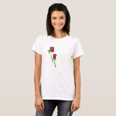 rozen t-shirt (Voorkant volledig)