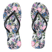 Rozen Teenslippers (Voetbed)