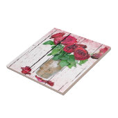 Rozen Tegeltje (Zijkant)