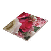 rozen tegeltje (Zijkant)