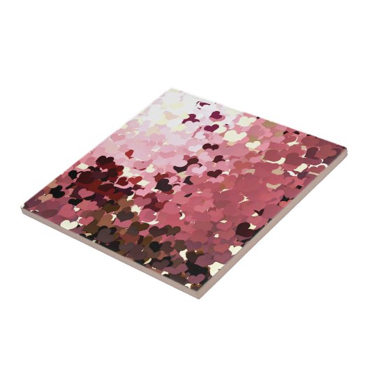 ROZEN TEGELTJE (Zijkant)