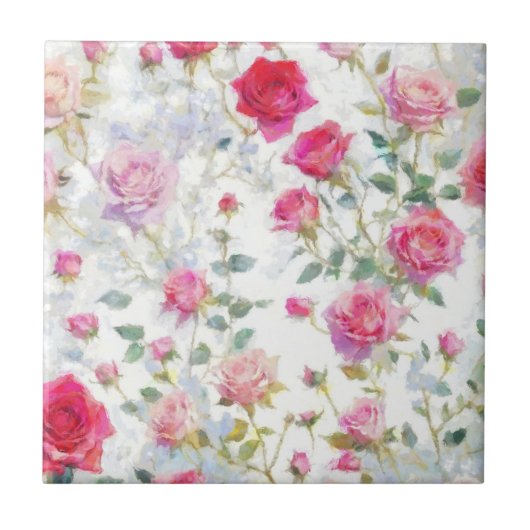 Rozen Tegeltje (Voorkant)
