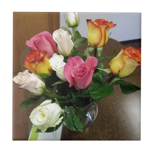 Rozen Tegeltje (Voorkant)