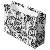 Rozen tekenen groot cadeauzakje (Voorkant Gekanteld)