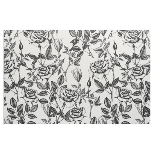 Rozen tekenen stof (Fat Quarter)