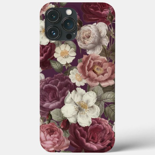 Rozen Telefoondraagtas Case-Mate iPhone Case (Achterkant)