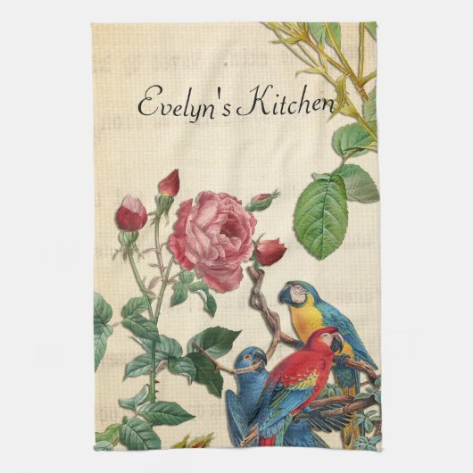  Rozen Theedoek (Verticaal)