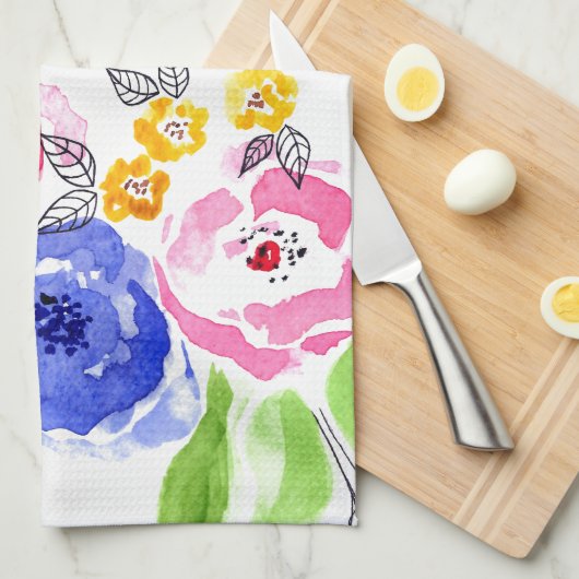 rozen theedoek (Quarter Fold)