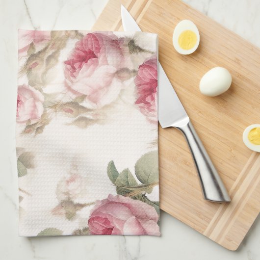 Rozen Theedoek (Quarter Fold)