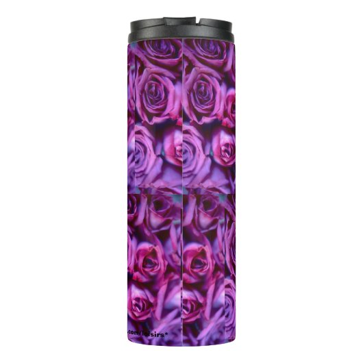 Rozen Thermosbeker (Achterkant)