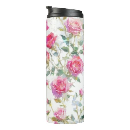 Rozen Thermosbeker (Geroteerd rechts)