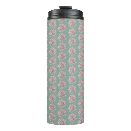 Rozen Thermosbeker (Voorkant)