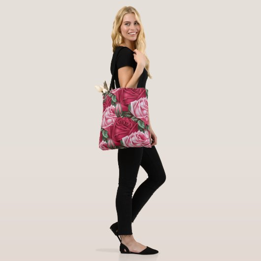 Rozen Tote Bag (Op model)